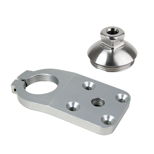 4-HOLE THREADED FLEXION PLATE, 10 DEG, WITH ADAPTER WP-L HOLE, ROTATABLE